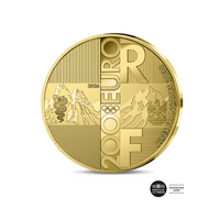 Milan Cortina 2026 - Handover - Monnaie de 200 Euros Or 1/10 Oz - BE