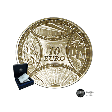 40 Ans de Pessac & Métalmorphoses - Monnaie de 10€ Argent - BE 2013