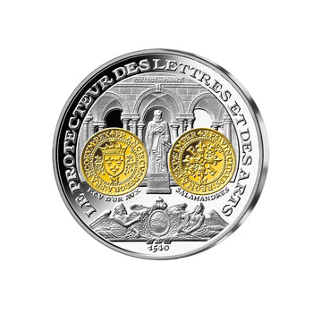Frappe en Argent et en Or pur - Écu d’Or aux salamandres François Ier - 1540