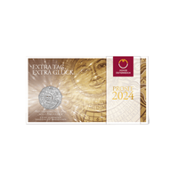 Áustria - 365 + 1 dia de sorte - moeda de 10 euros dinheiro - BU 2024