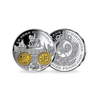 Frappe en Argent pur - 2000 ans d'histoire monétaire française - Ecu d’Or au porc-épic Louis XII - 1507