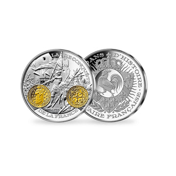 Frappe en Argent pur - 2000 ans d'histoire monétaire française - Royal d'Or Charles VII - 1429