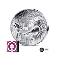 Moulin Rouge 2026 - Monnaie Haut Relief de 20 Euros Argent - BE