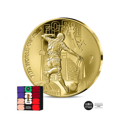 FIFA 2026 - Monnaie de 20 Euros Or ⅒ Oz - BE 2026