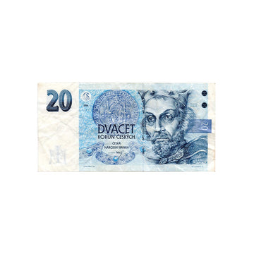 République Tchèque - Billet de 20 Couronnes - 1994
