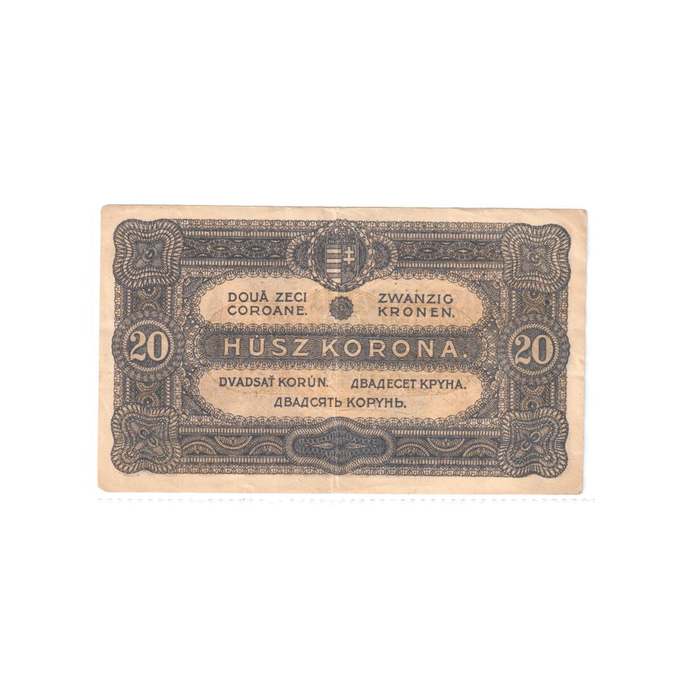 Hongrie - Billet de 20 Couronnes - 1920