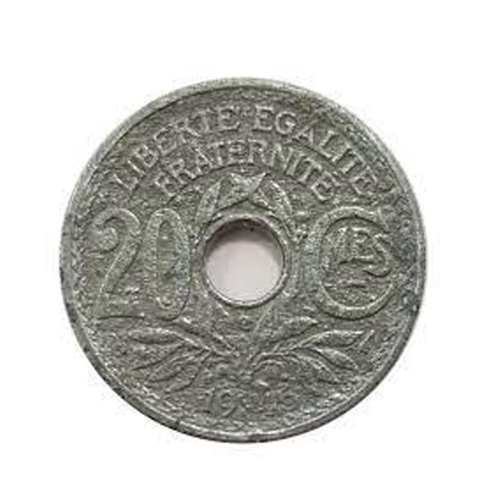 25 centavos Lindauer - França - 1917-1937