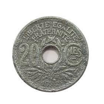 25 centesimi Lindauer - Francia - 1917-1937