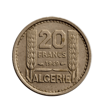 20 Francs - Algérie - 1949-1956