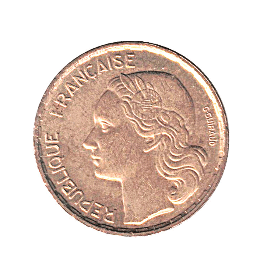 20 francs - Guiraud - France - 1950-1954