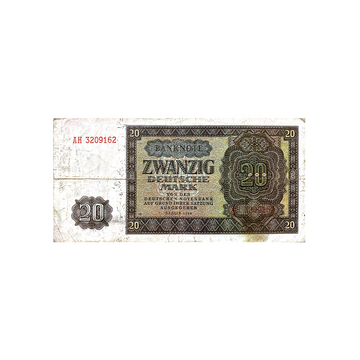 Allemagne - Billet de 20 Deutsche Mark - 1948