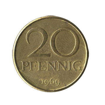 20 Pfennigs - Allemagne - 1969-1990