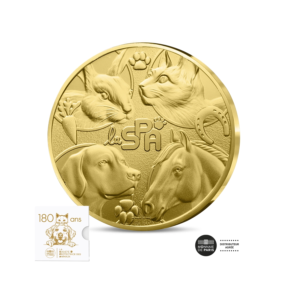 SPA - Monnaie de 250€ Or - BU 2025