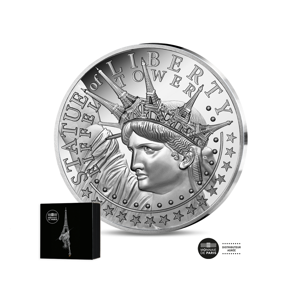 ⁣⁢Mercanti - Jimenez - Stříbrná mince 50 eur 5 Oz - Proof Vysoký reliéf 2026⁤⁣