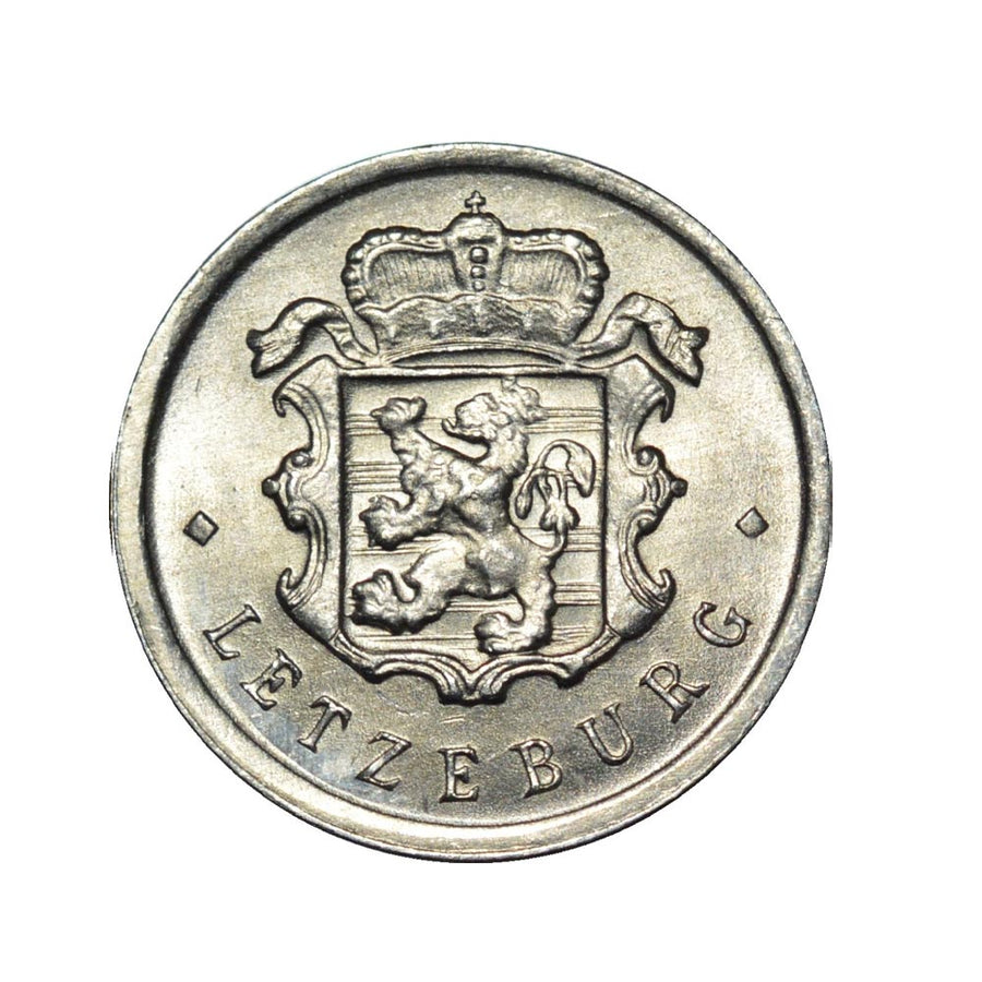 25 Centimes - Charlotte / Jean - Luxembourg - 1954-1972