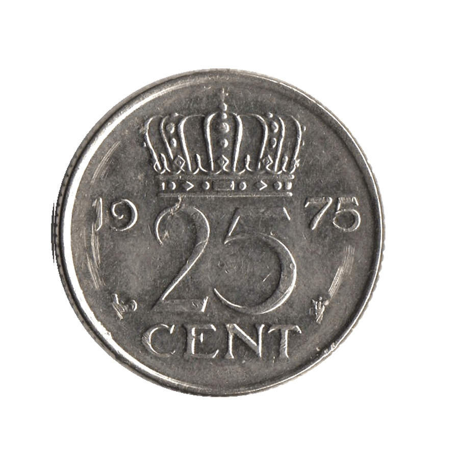 25 centesimi - Juliana - Paesi Bassi - 1950-1980