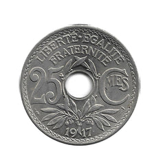 25 centimes Lindauer - France - 1917-1937