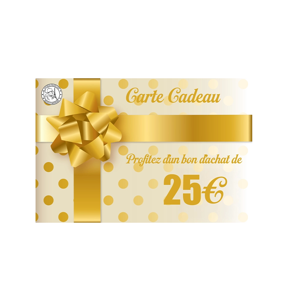 Carte-cadeau de 25€