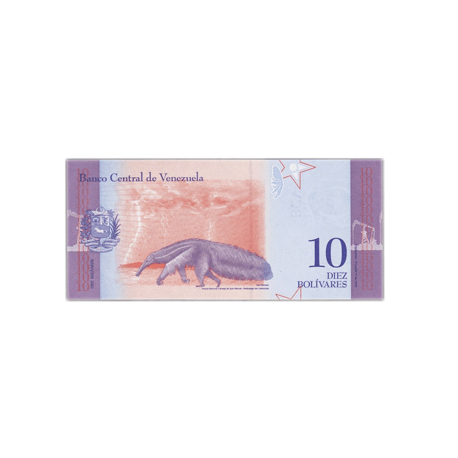 Bolivie - Bolivares' ticket - 2018