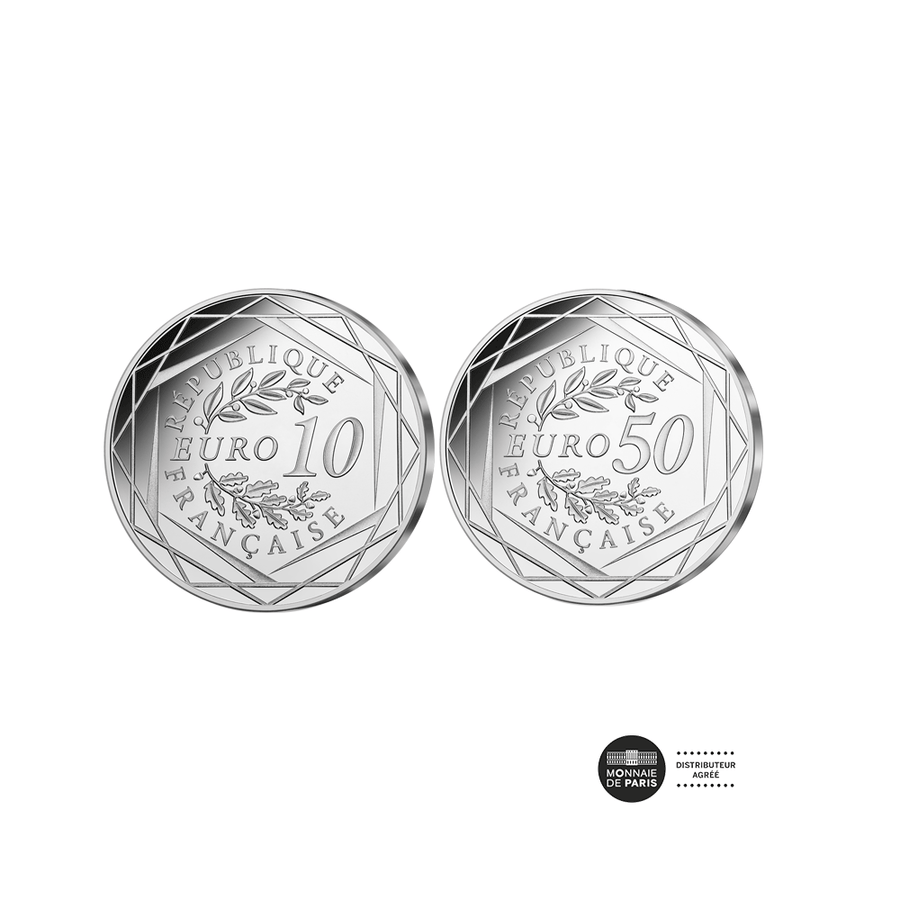 Renaissance Europe - 5 oz dinheiro dinheiro 50 euros - seja 2019