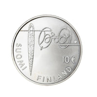Finlande 2010 - Minna Canth - Monnaie de 10 Euro Argent - BE
