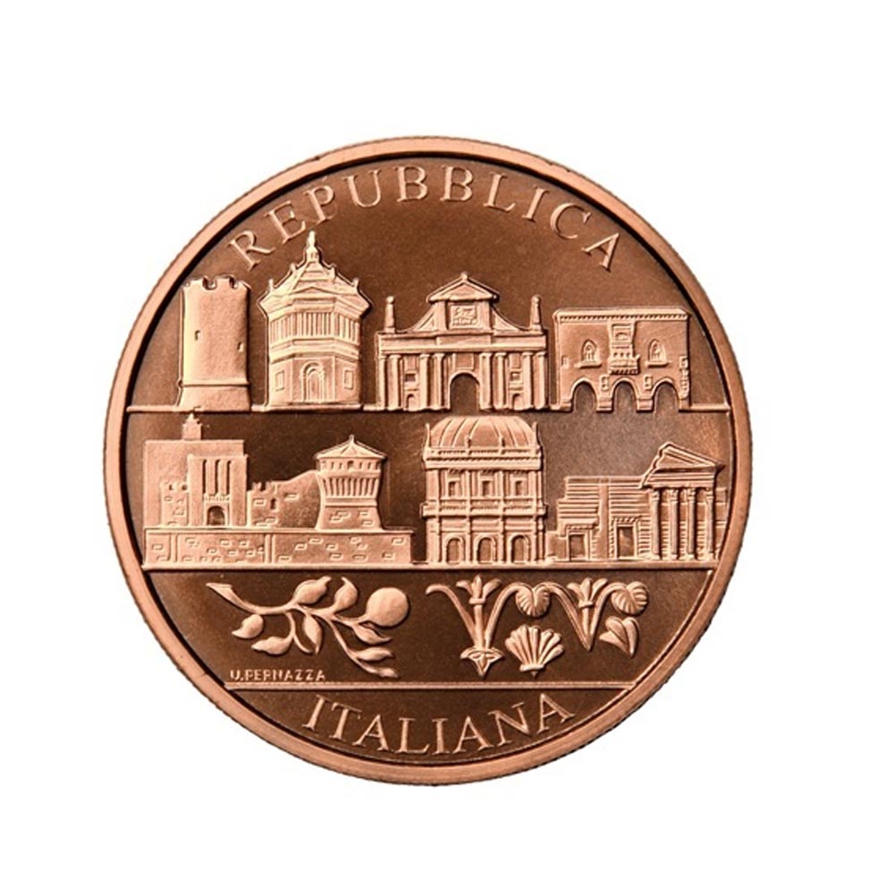 Bergamo e Brescia - Währung von 5 € Kupfer - Eckblume 2023