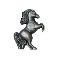 Cheval sauvage - Monnaie de 1000 Togrog - Antique Finish 2026