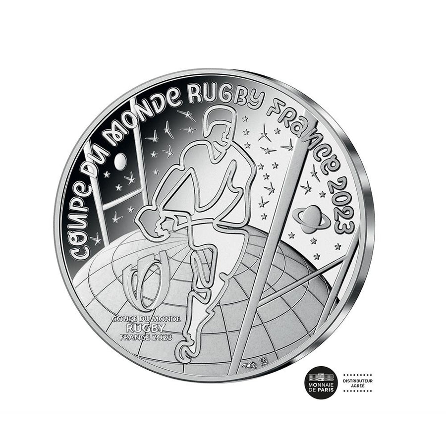 Le Tournoi de la Coupe du Monde de Rugby 2023 - Monnaie de 10€ Argent - 2023