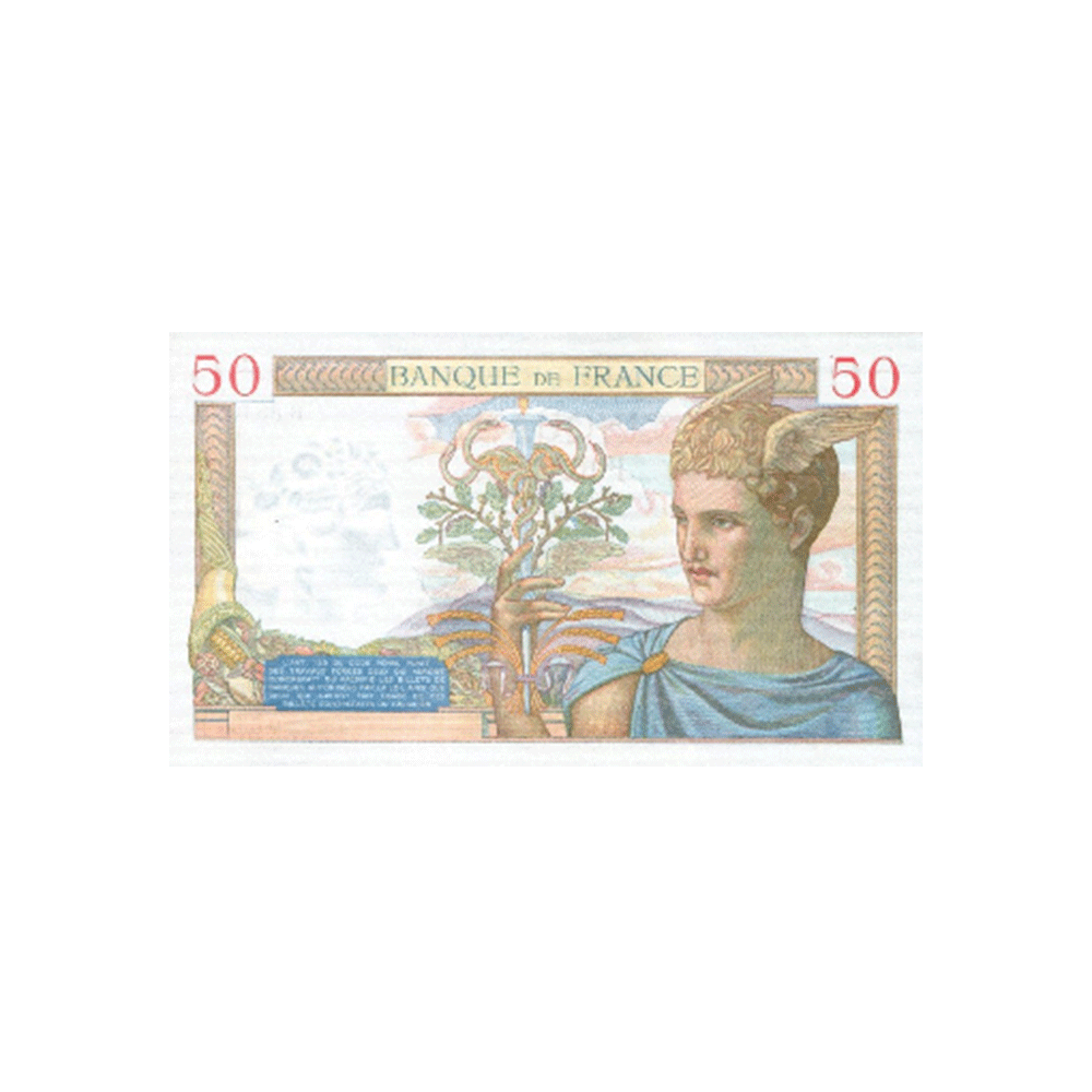 50 Francs Ceres Ticket