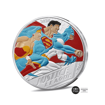 DC Comics - Monnaie de 50€ Argent (04/04) - Justice League Vintage - 2025