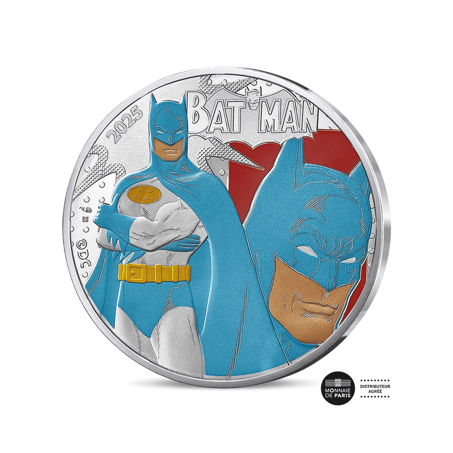 DC Comics - Monnaie de 50€ Argent (01/04) - Justice League Vintage - 2025