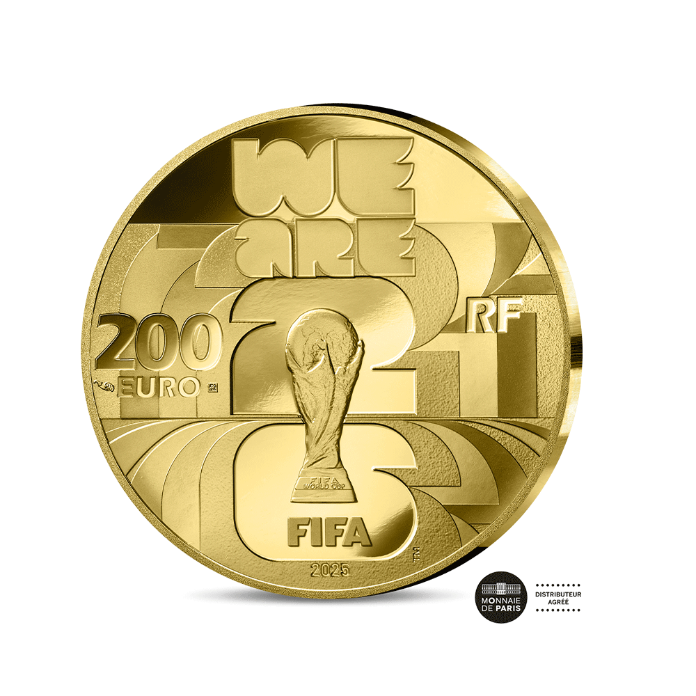 FIFA 26 - Monnaie de 200€ Or 1 Oz - BE 2025