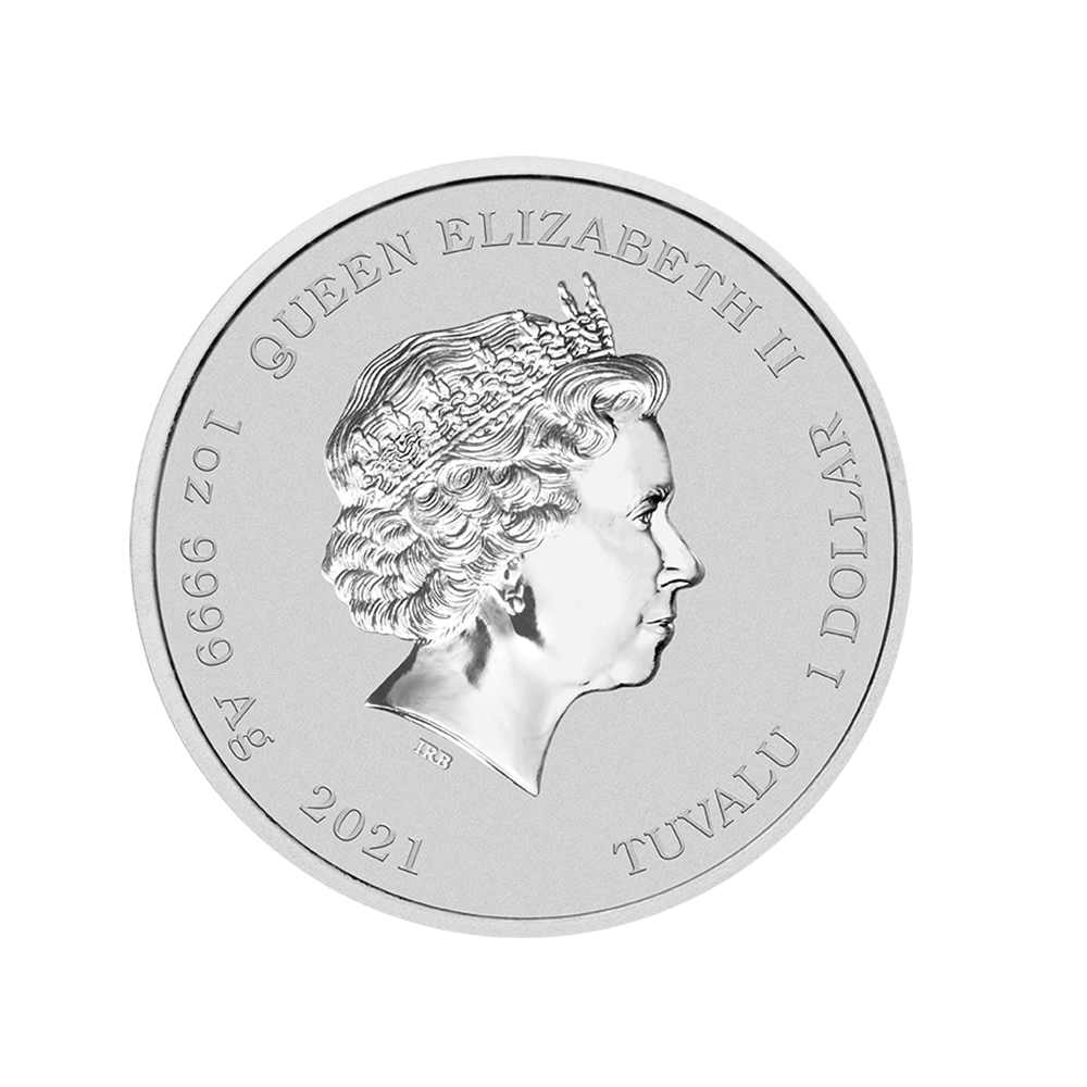 The Simpsons - Marge and Maggie - Monnaie de 1$ Argent - BU 2021