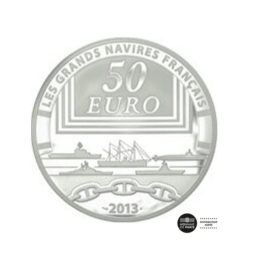 La Gloire - Monnaie de 50€ Argent 5 Oz - BE 2013