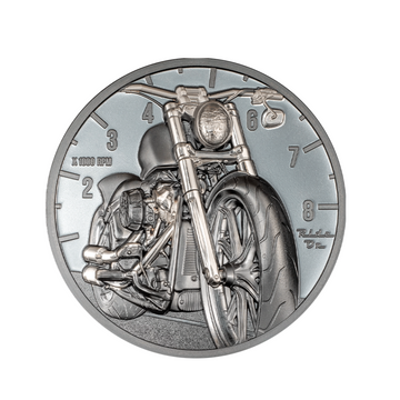 The Journey - Motorbike - Monnaie de 10$ Argent 2 Oz - BE 2024