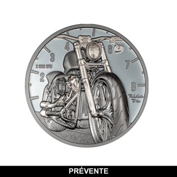 The Journey - Motorbike - Monnaie de 10$ Argent 2 Oz - BE 2024