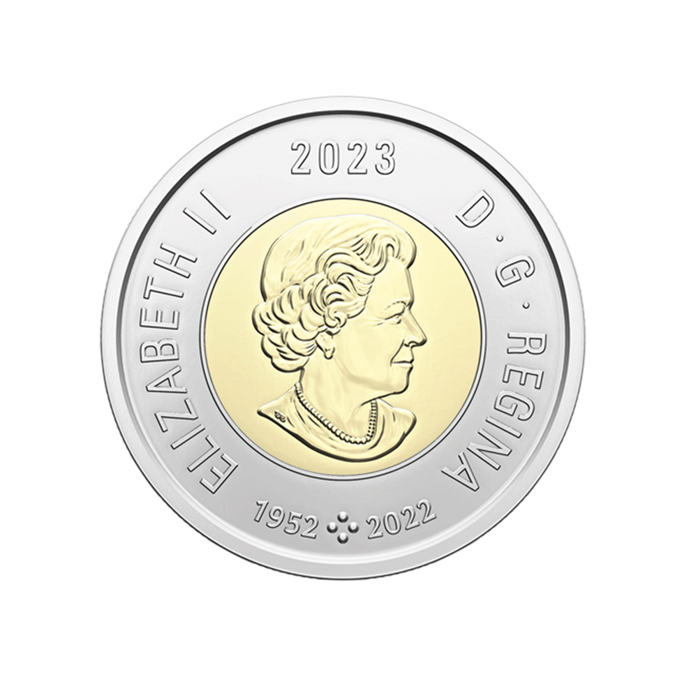 Canada 2023 - 100è Anniversaire de la naissance de Jean Charles Riopelle - Monnaie de 2 Dollars