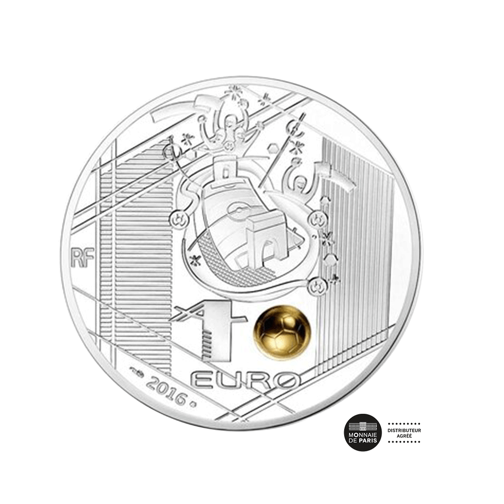 UEFA EURO 2016 - Gardien - Monnaie de 10€ Argent - BE 2016