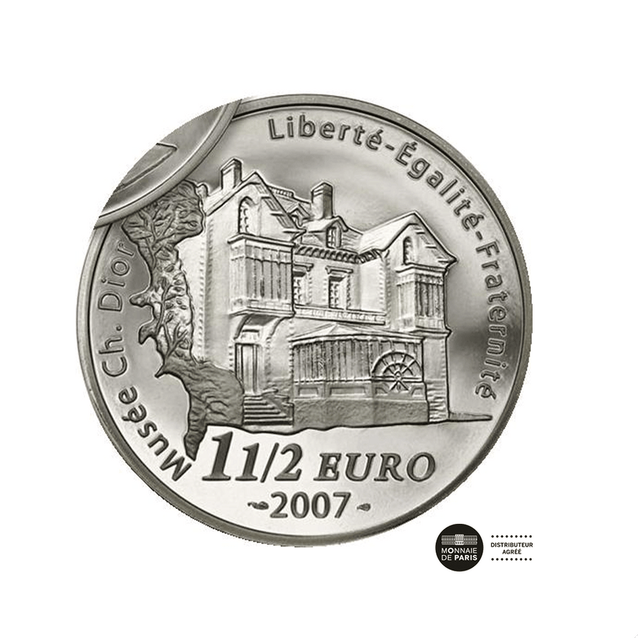 Christian Dior - Monnaie de 1,50€ Argent - BE 2007
