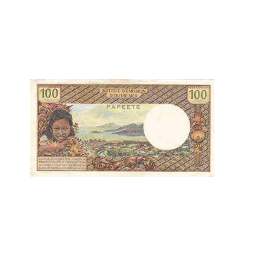 Polynésie française 1971-1973 - Billet de 100 Francs