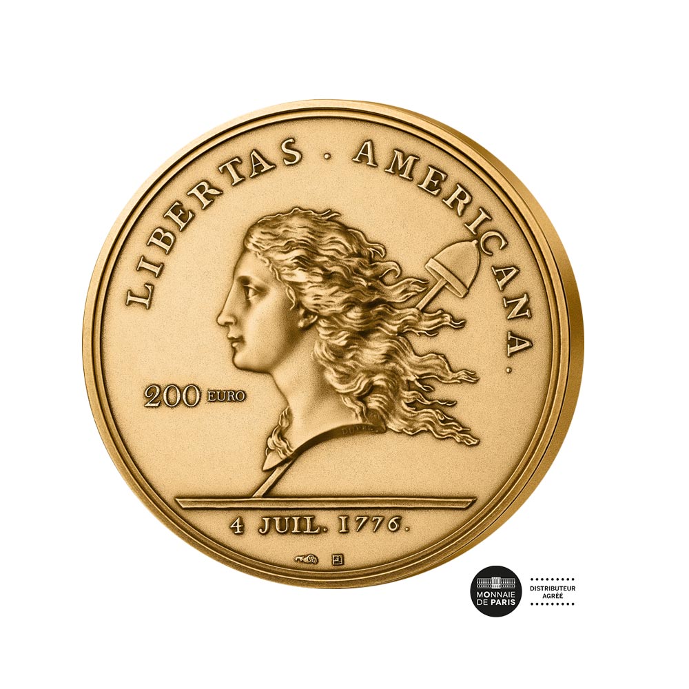 Libertas Americana - Moeda de € 200 ou 1 oz - 2023