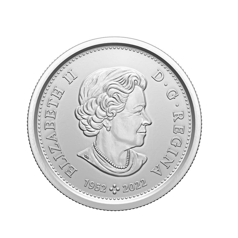 Le Règne de la Reine Elizabeth II - Monnaie de 50 Cents - Canada 2023