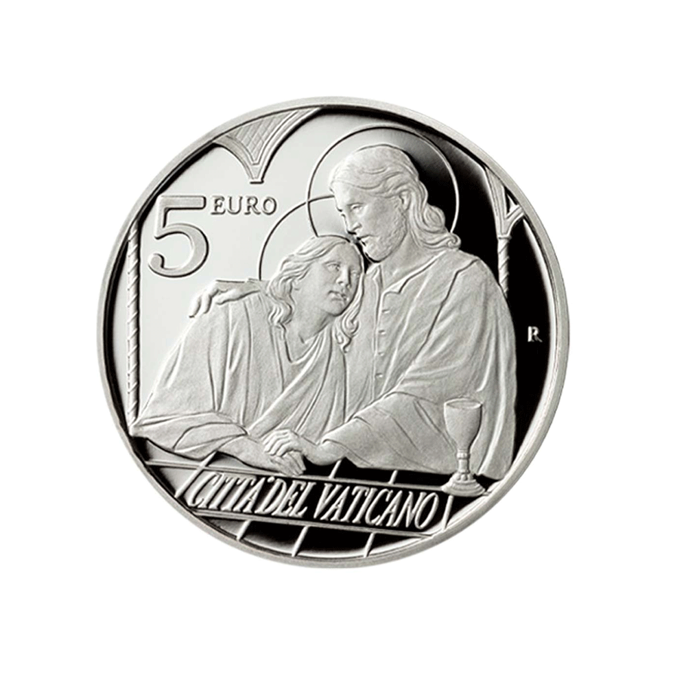 Vatican 2023 - Saint-Jean - Monnaie de 5€ Argent - BE 2023