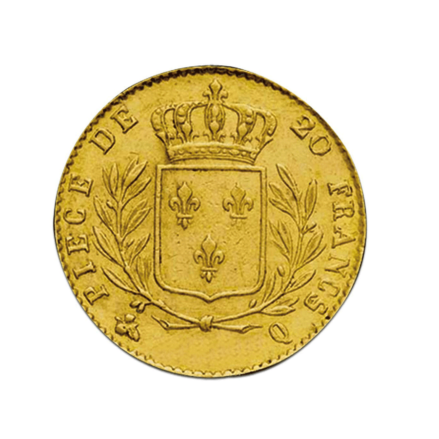 20 Francs - Louis XVIII - Buste Habillé - 1814-1815