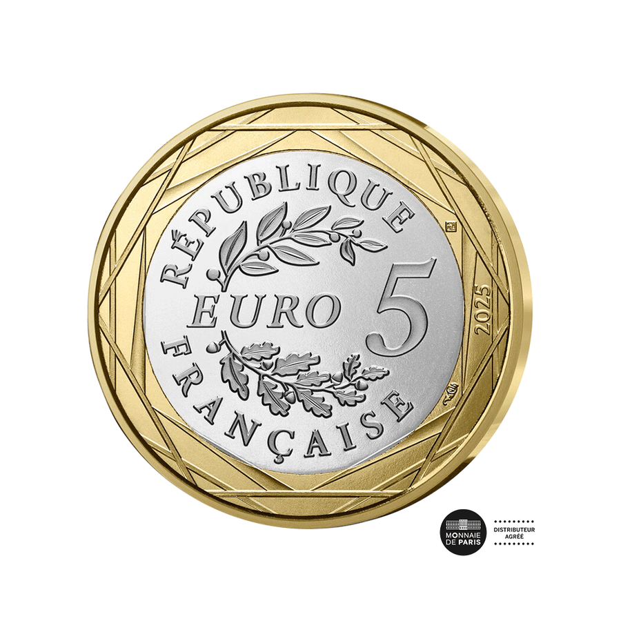 Ma première pièce - Monnaie de 5€ sous cartelette - 2025