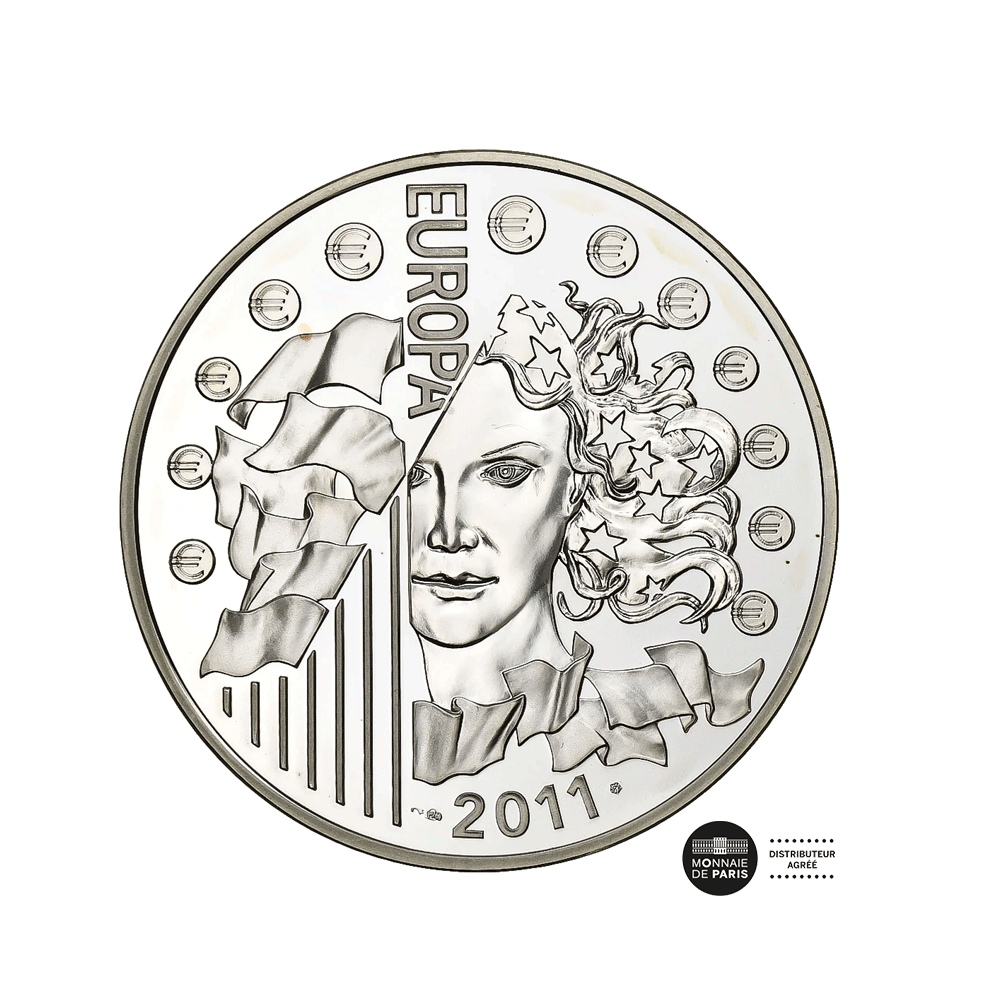 Europa - 30ème anniversaire de la Fête de la Musique - Monnaie de 10€ Argent - BE 2011
