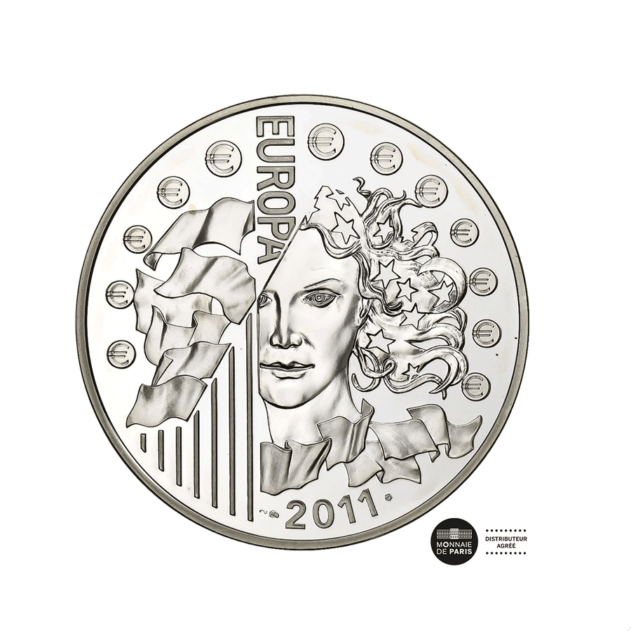 Europa - 30ème anniversaire de la Fête de la Musique - Monnaie de 10€ Argent - BE 2011