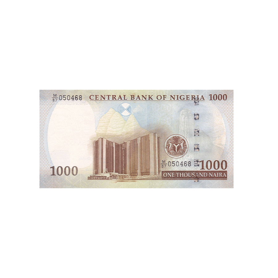 Nigeria - Billet de 1000 Naira - 2011