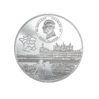 Château de Chambord - Monnaie de 25$ Argent 5 Oz - BE 2024