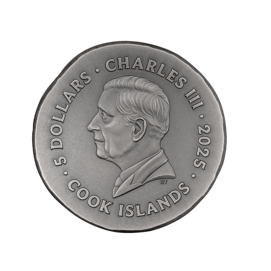 Icône du Lion - Monnaie de 5$ Argent - BE 2025